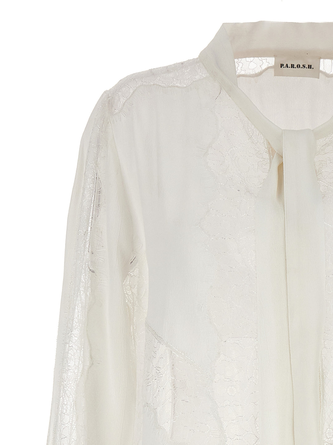 Lace Shirt Shirt, Blouse White