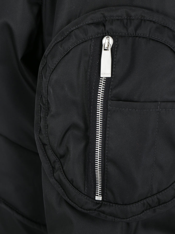 Padded nylon jacket