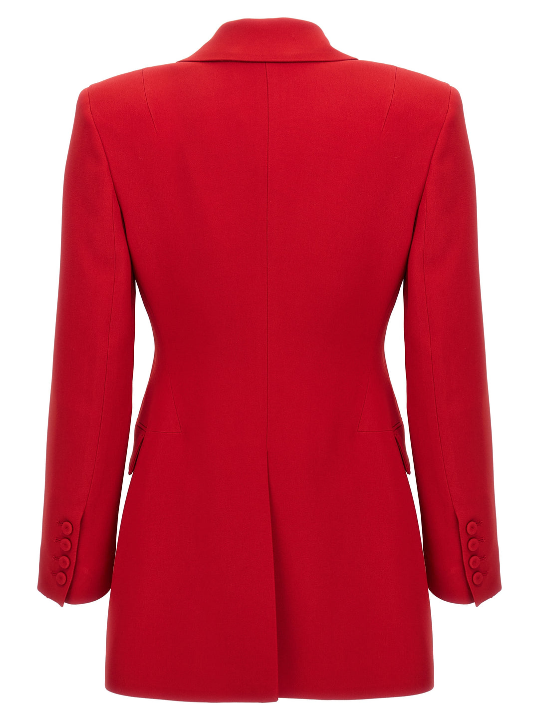 Single-Breasted Blazer Jackets Red