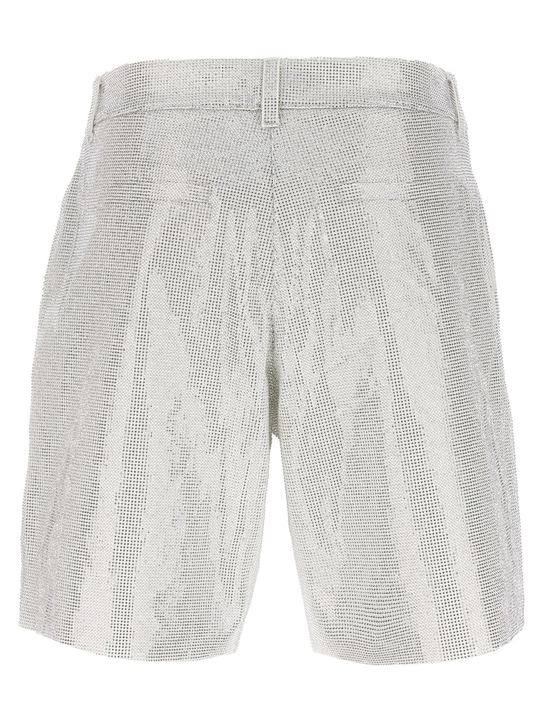 Rhinestone Bermuda Shorts Bermuda, Short White