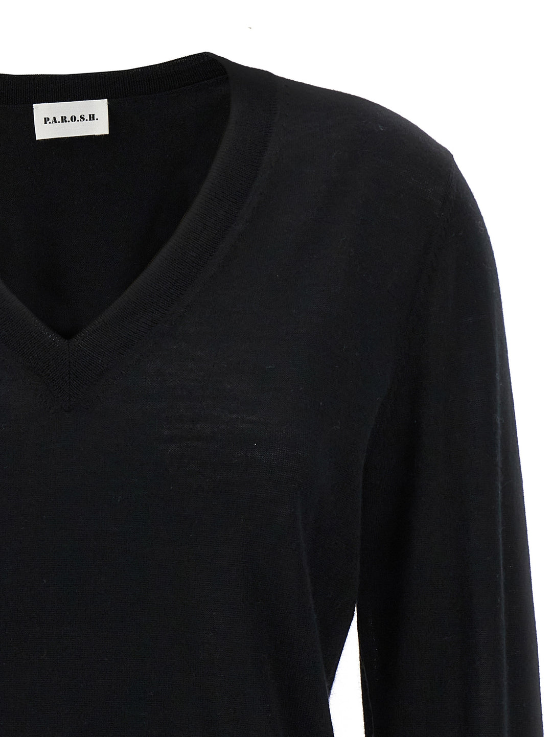 V-Neck Sweater Sweater, Cardigans Black