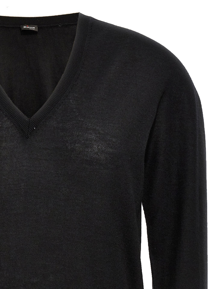 V-Neck Sweater Sweater, Cardigans Black