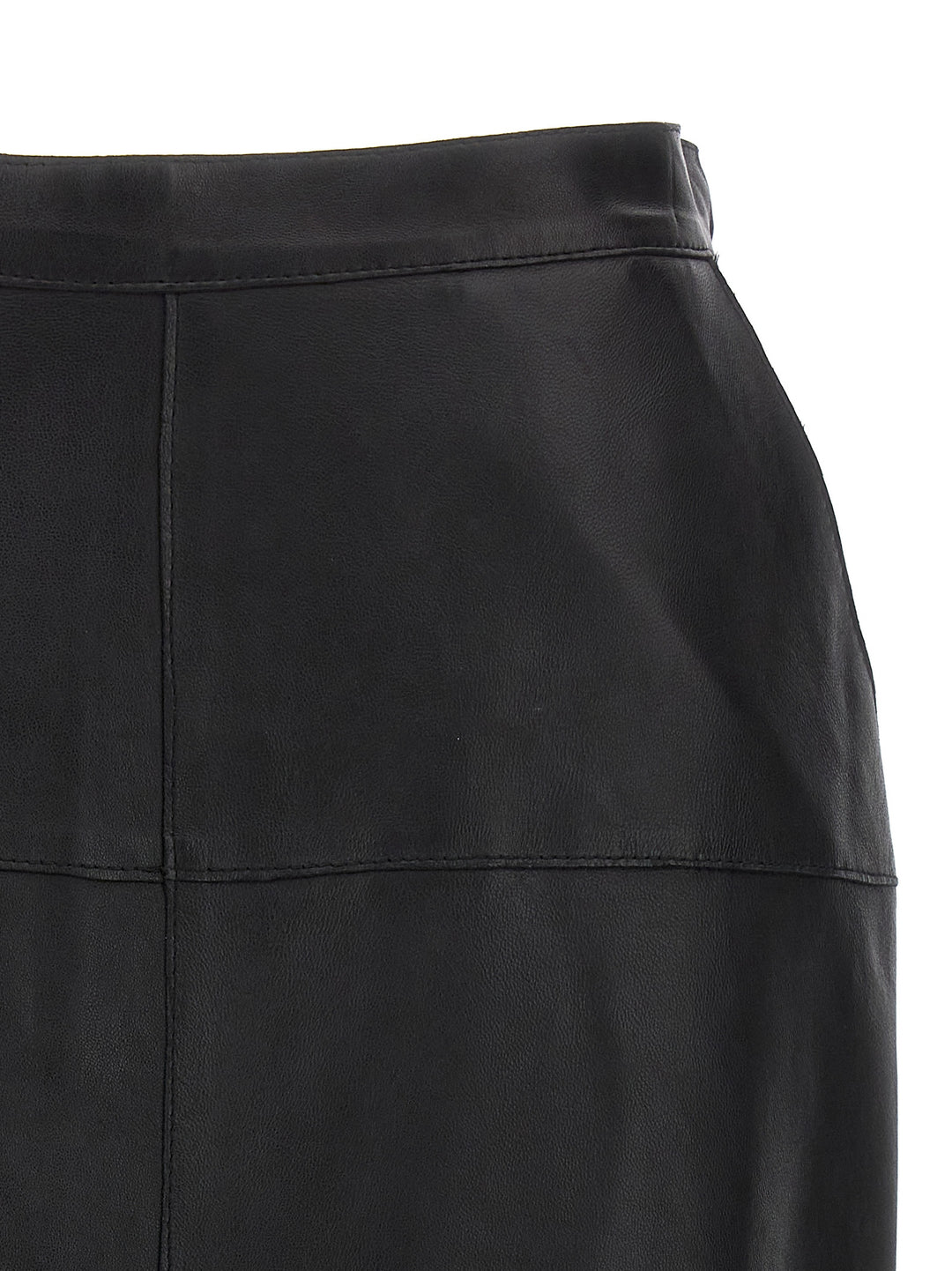 Leather Skirt Skirts Black