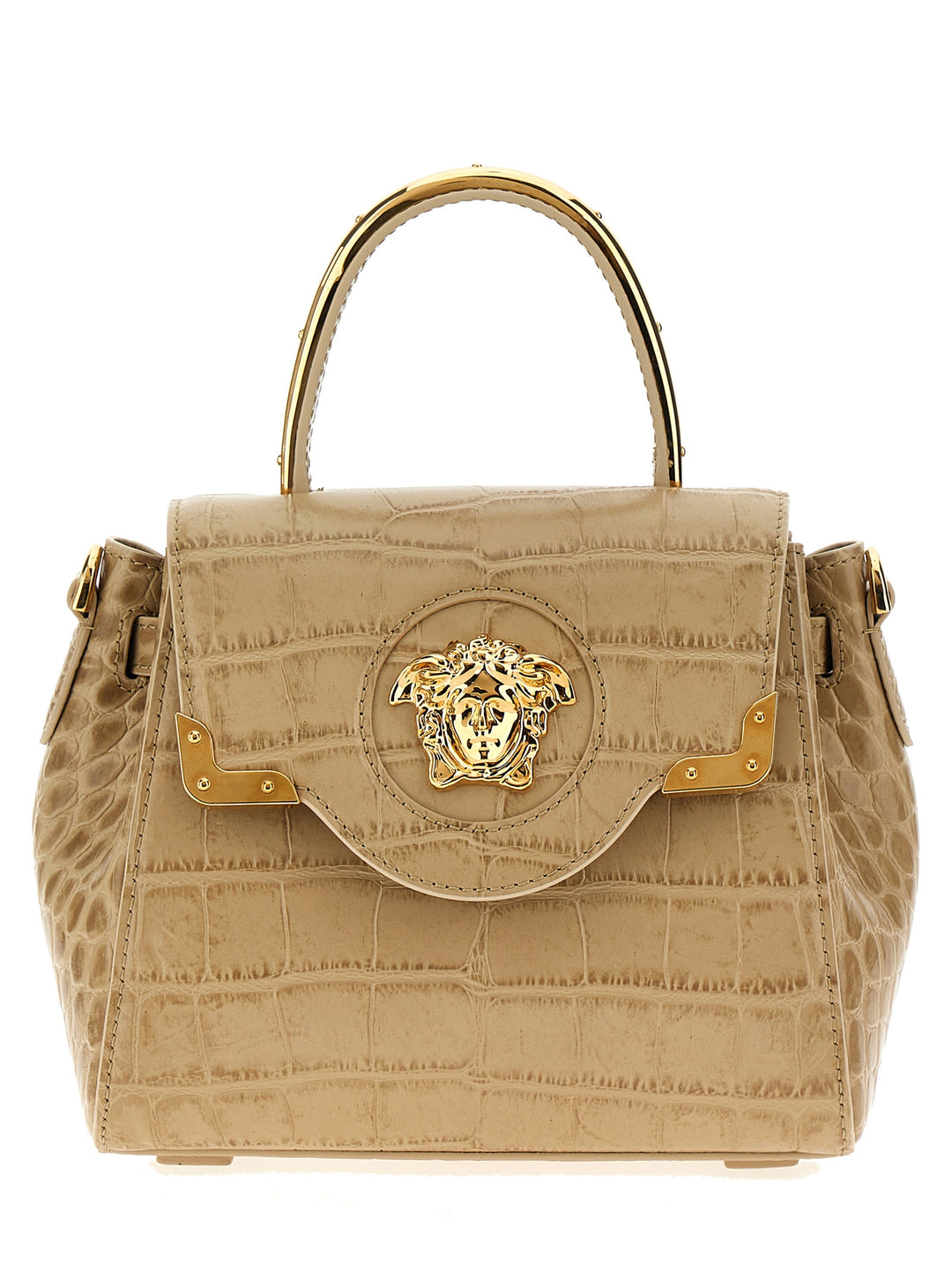 La Medusa Hand Bags Beige