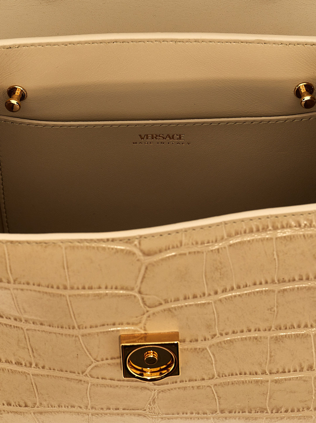 La Medusa Hand Bags Beige