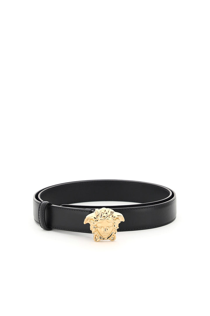 'La Medusa' Leather Belt - Versace - Women