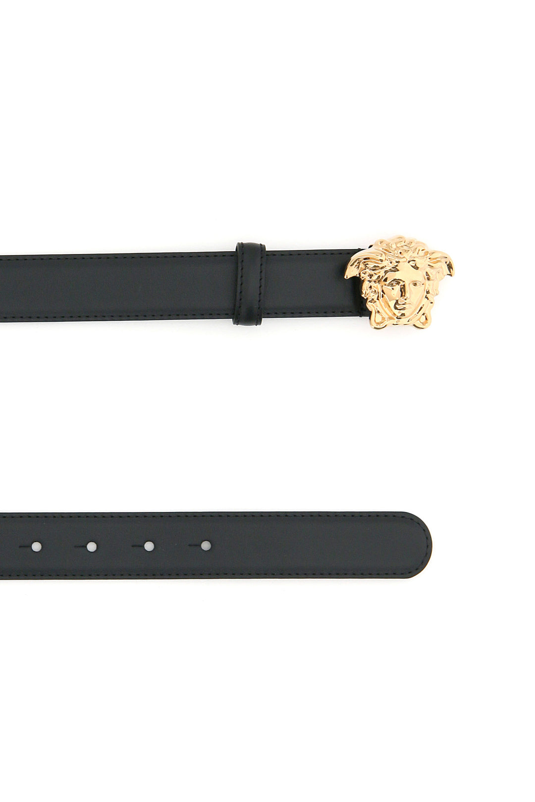 'La Medusa' Leather Belt - Versace - Women