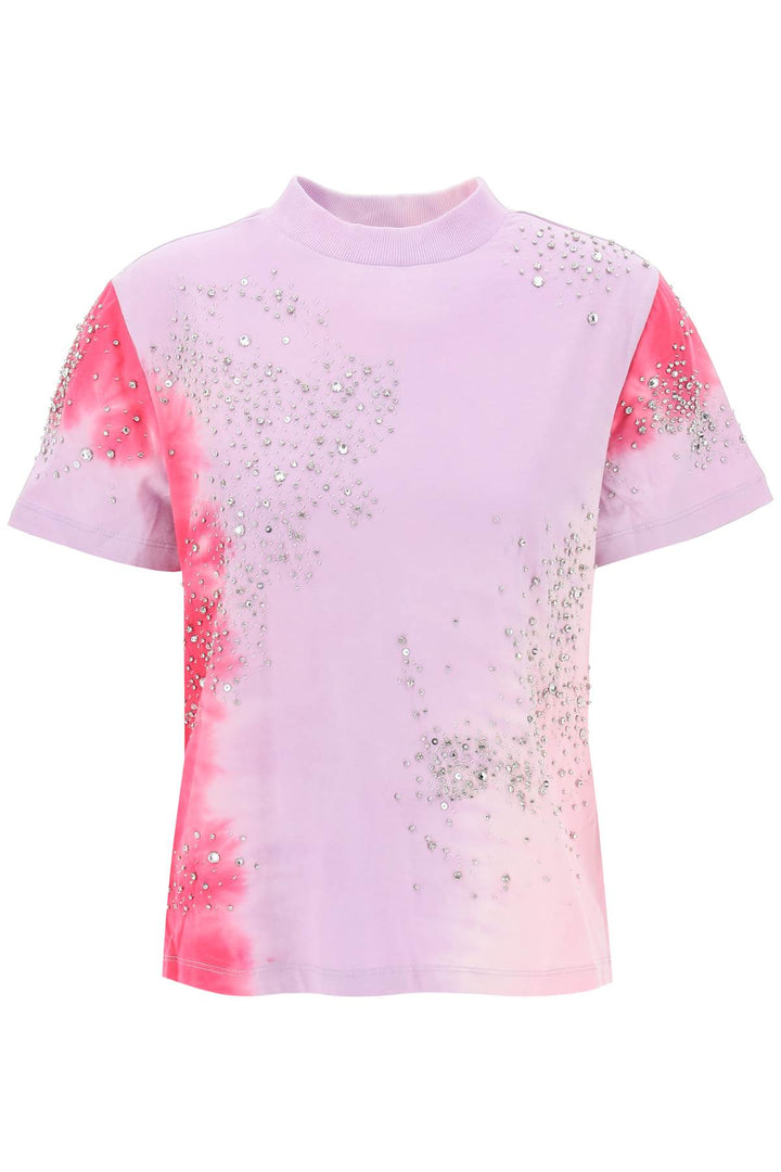 T Shirt With Crystals - Des Phemmes - Women