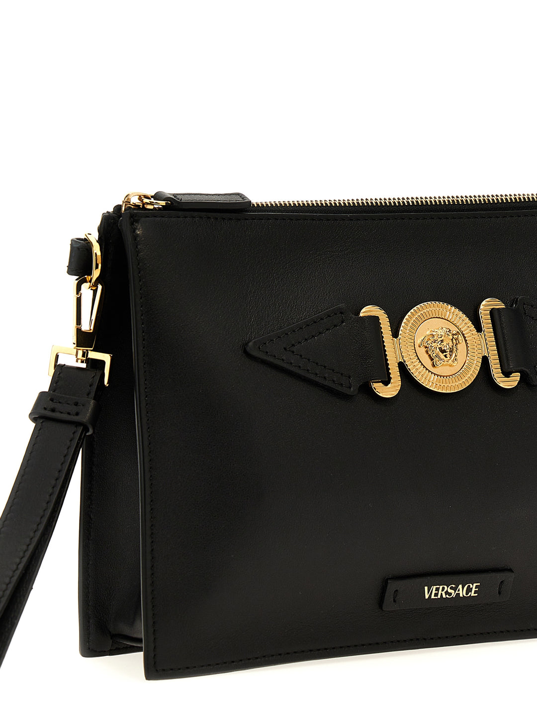 Medusa Biggie Clutch Black