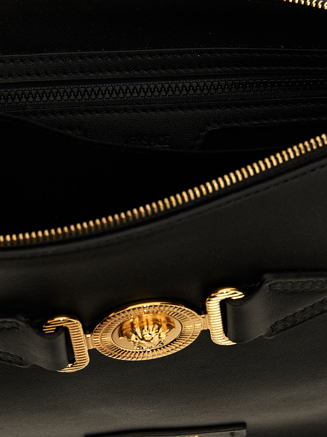 Medusa Biggie Clutch Black