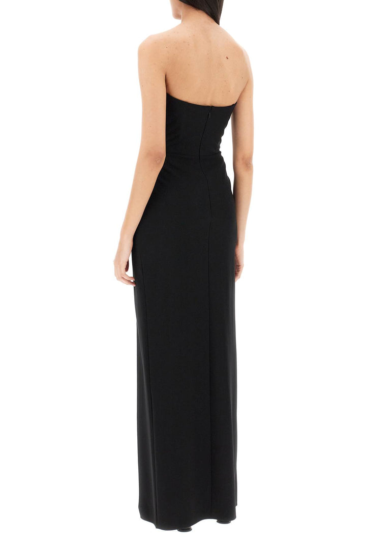 Maxi Bustier Dress With Cut Out - Nensi Dojaka - Women