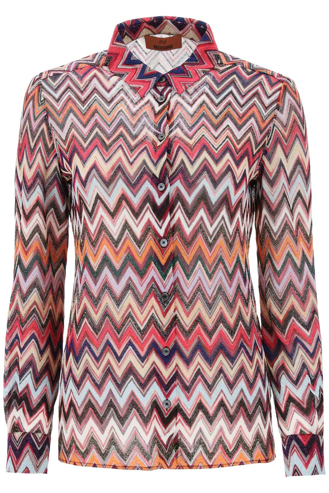 Shirt In Lurex Knit With Herringbone Motif - Missoni - Women