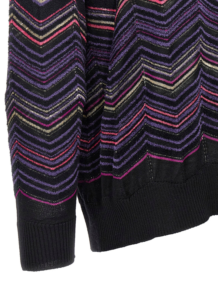 Zig Zag Sweater, Cardigans Multicolor