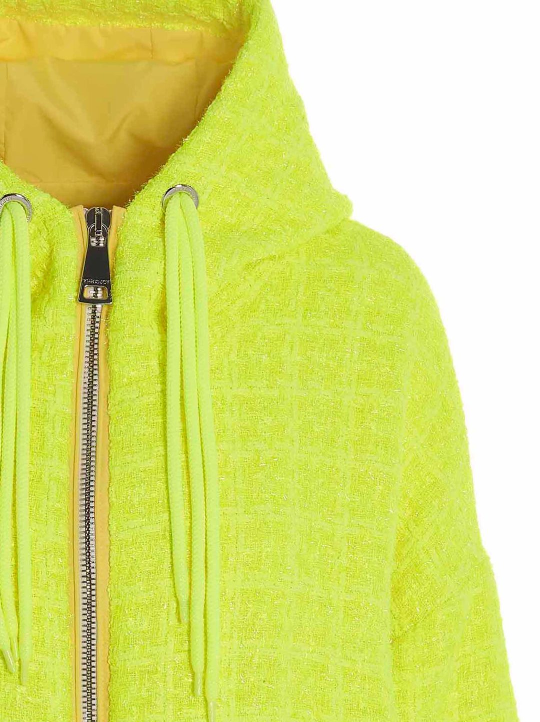 Chris Windbreaker Tweed Casual Jackets, Parka Yellow