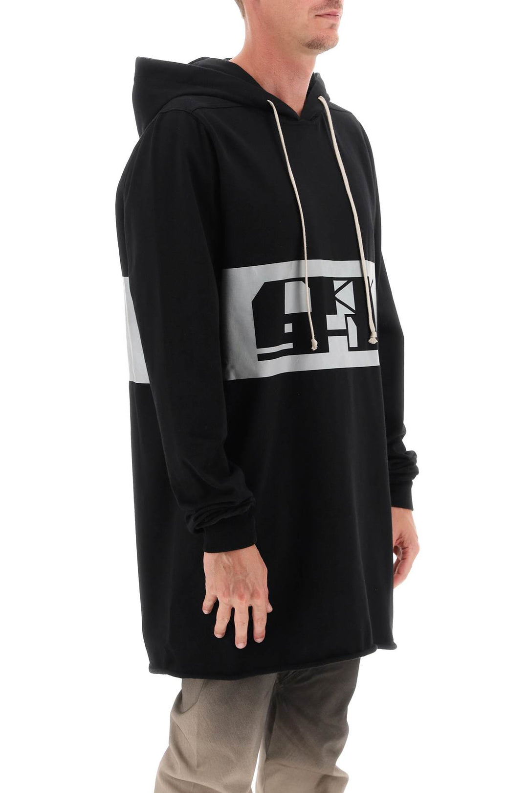 Maxi Hoodie With Logo Print - Drkshdw - Men