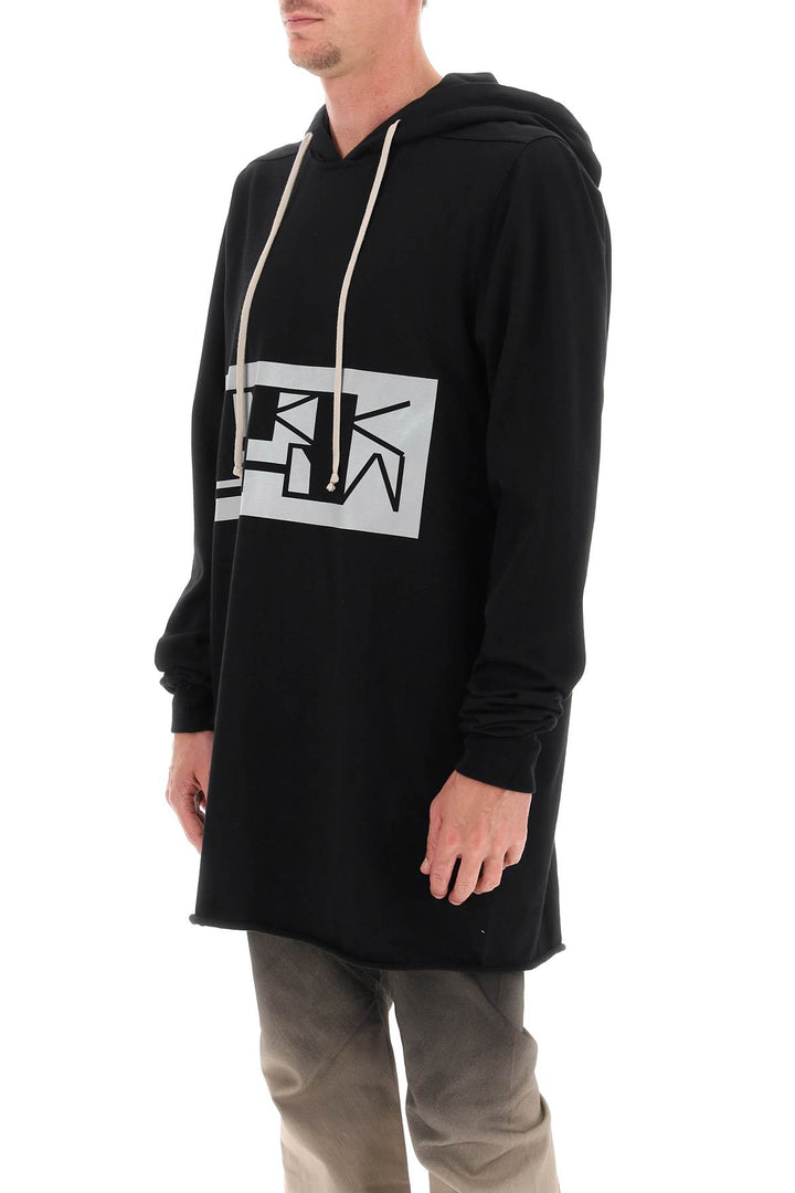 Maxi Hoodie With Logo Print - Drkshdw - Men