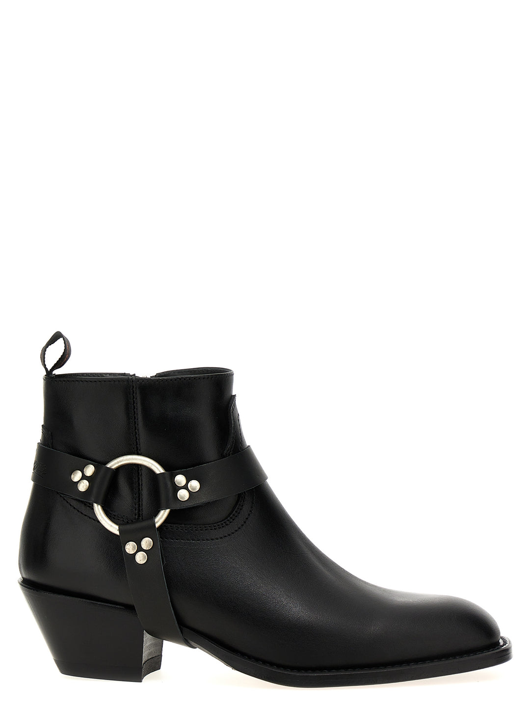 Dulce Belt Boots, Ankle Boots Black