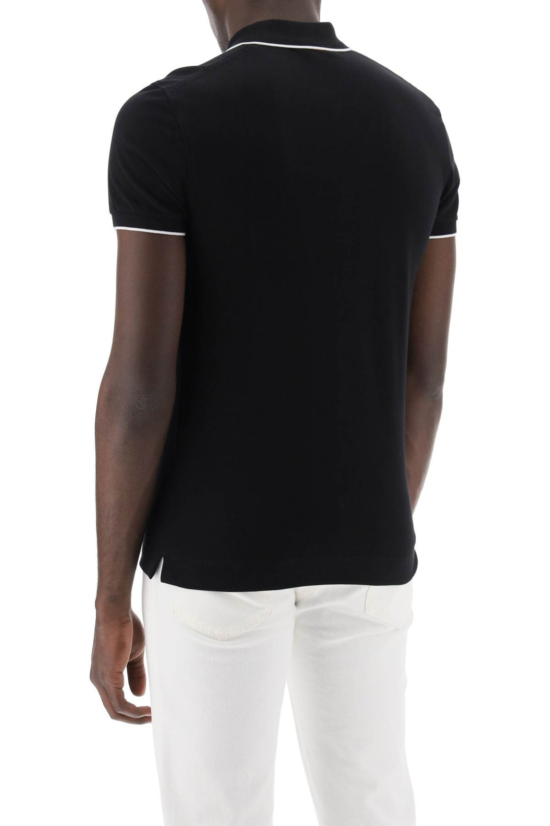 Slim Fit Polo Shirt In Stretch Cotton - Zegna - Men