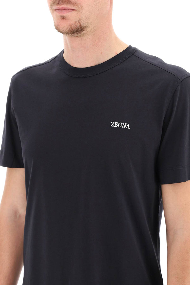 Logo T Shirt - Zegna - Men