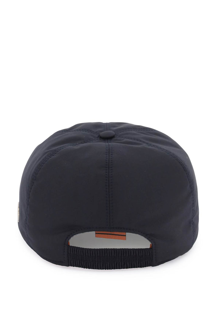 Baseball Cap With Leather Trim - Zegna - Men