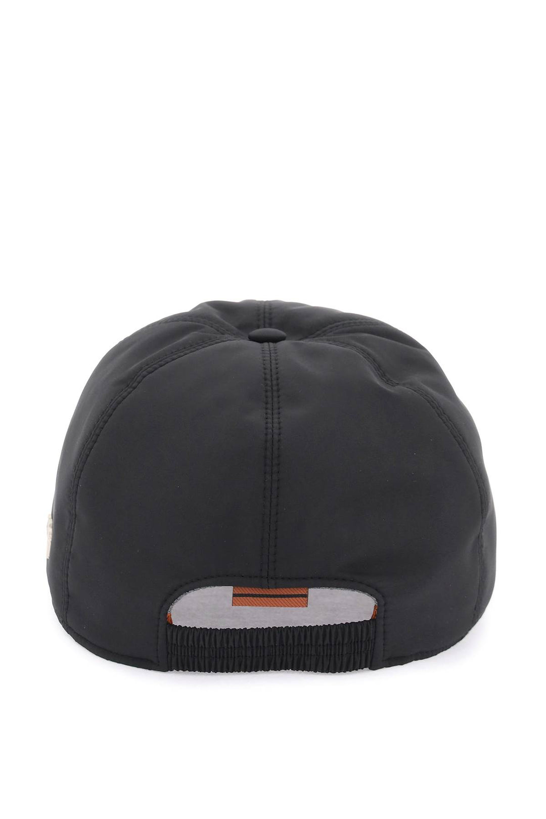 Baseball Cap With Leather Trim - Zegna - Men