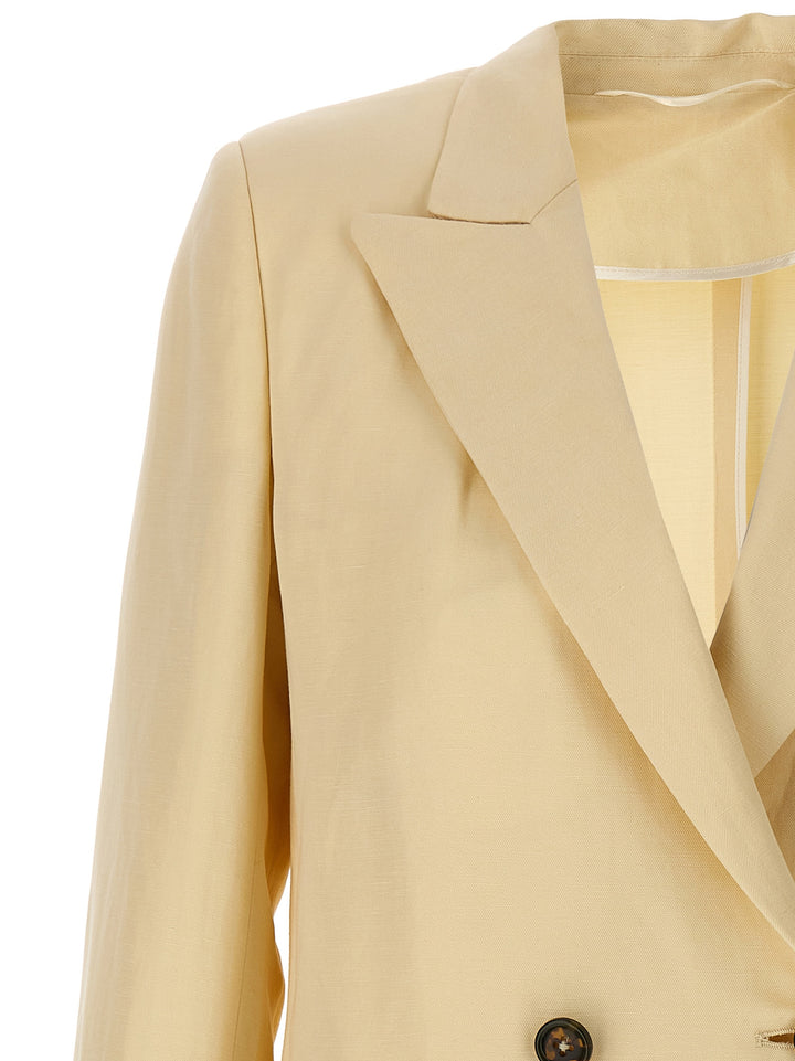 Savannah Butter Everyday Blazer And Suits White