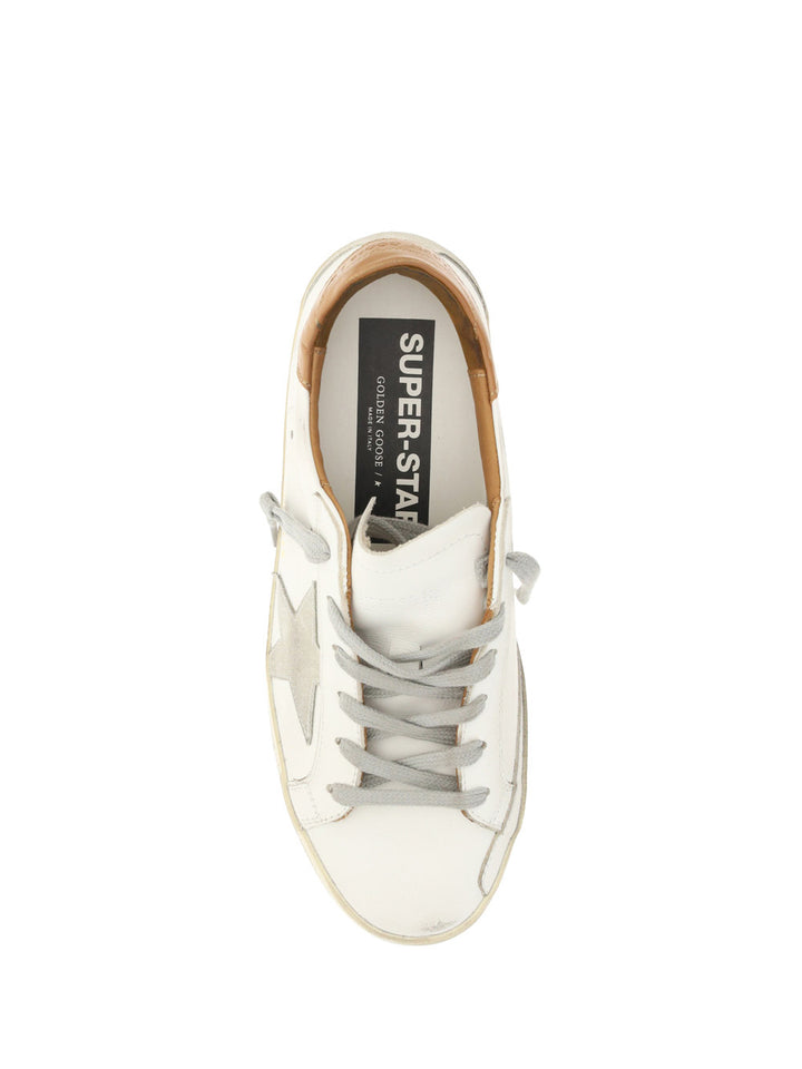 Superstar leather sneakers with logo patch