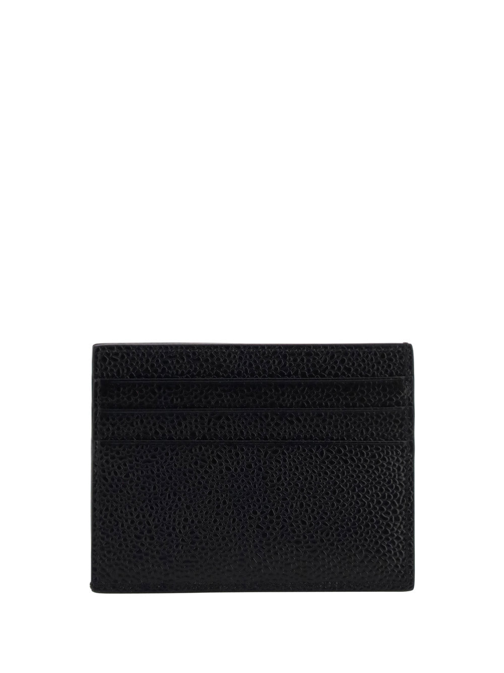 Texured leather card holder