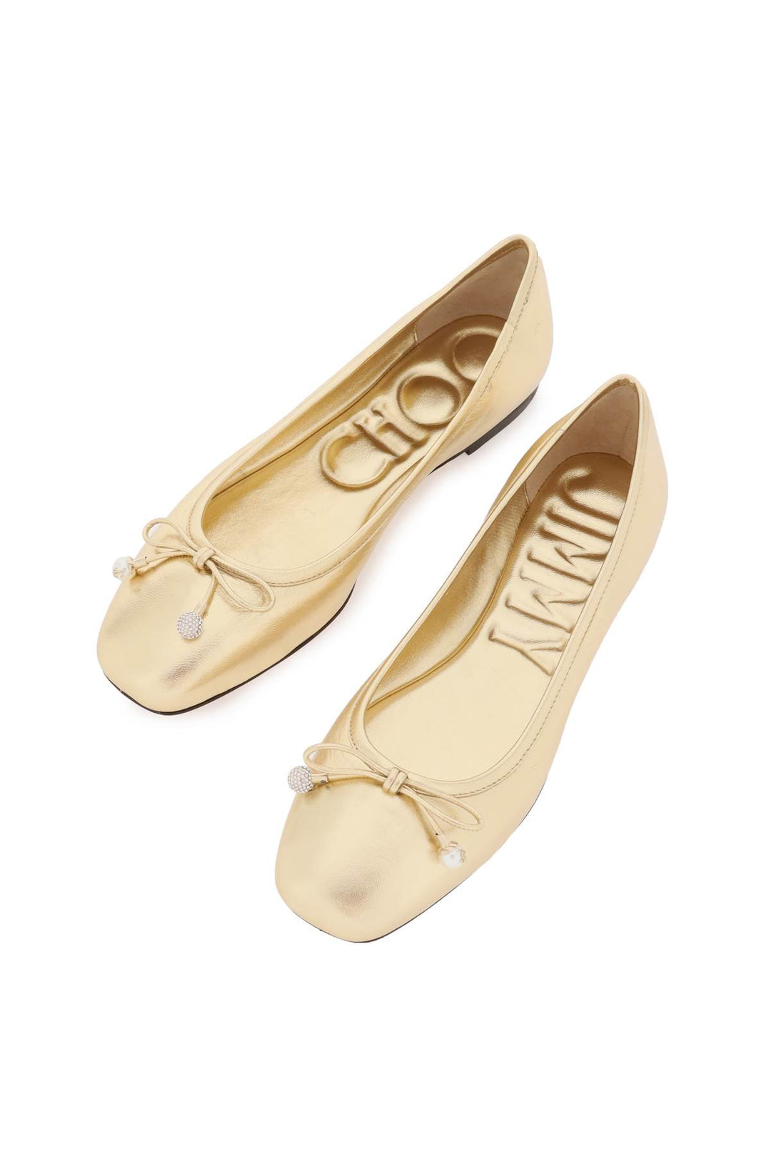 'Elme' Ballerina Flats - Jimmy Choo - Women