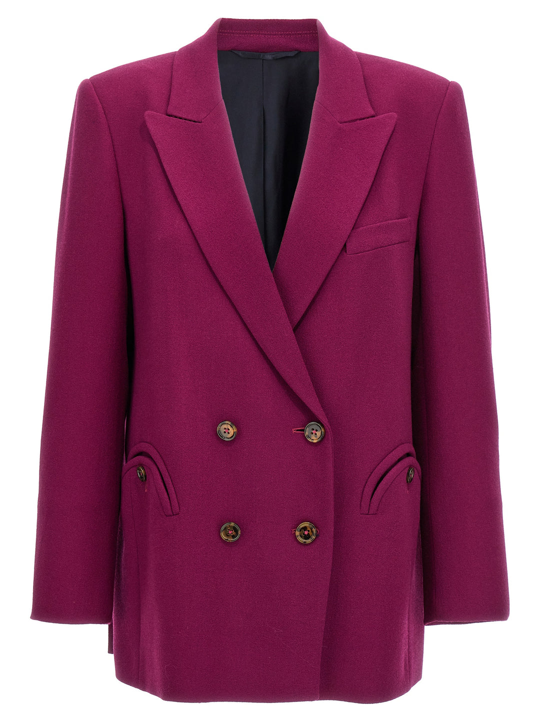 Cool & Easy Purple Everynight Blazer And Suits Purple