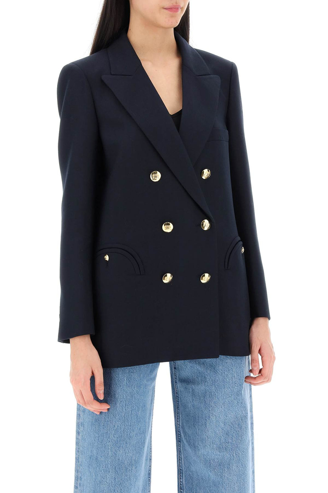 Everynight Alcanara Double Breasted Blazer - Blazé Milano - Women