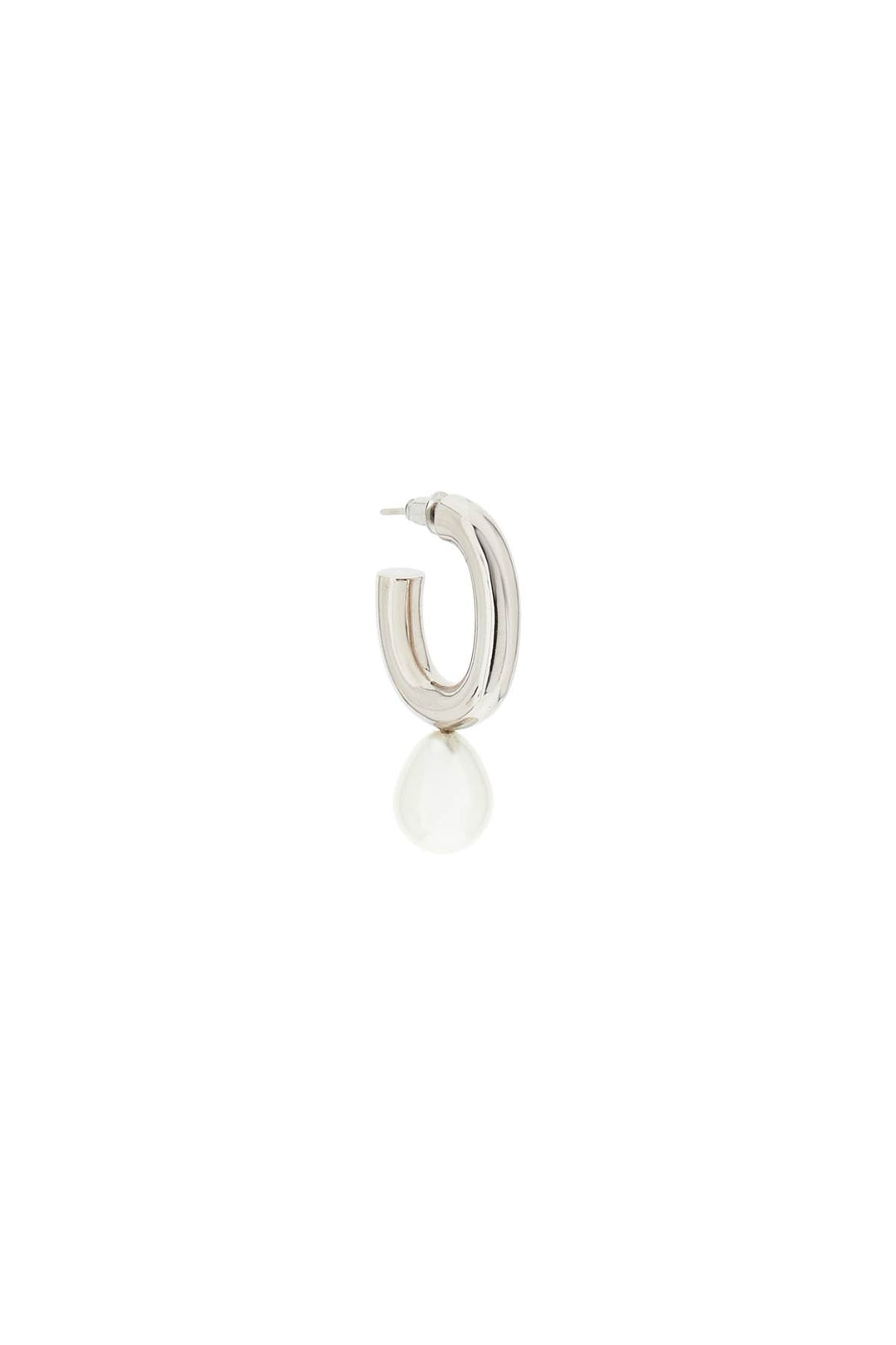 Pearl Heart Hoop Earrings - Simone Rocha - Women