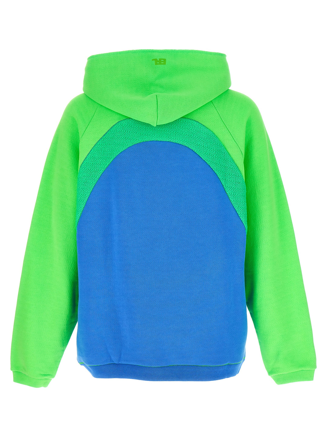 Patchwork Hoodie Sweatshirt Multicolor