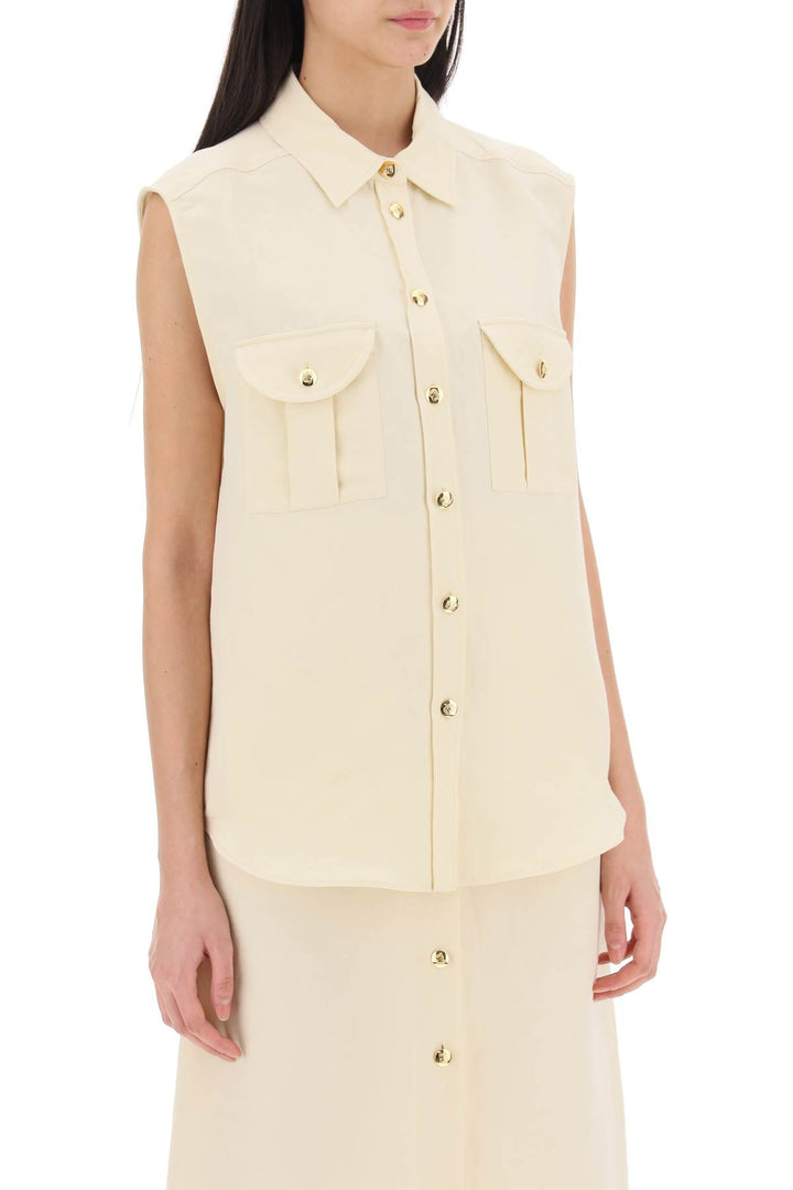 Savannah Pekín Sleeveless Shirt - Blazé Milano - Women