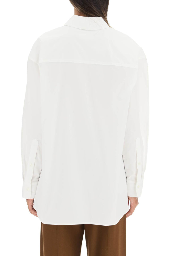 Espanto Oversized Cotton Shirt - Loulou Studio - Women