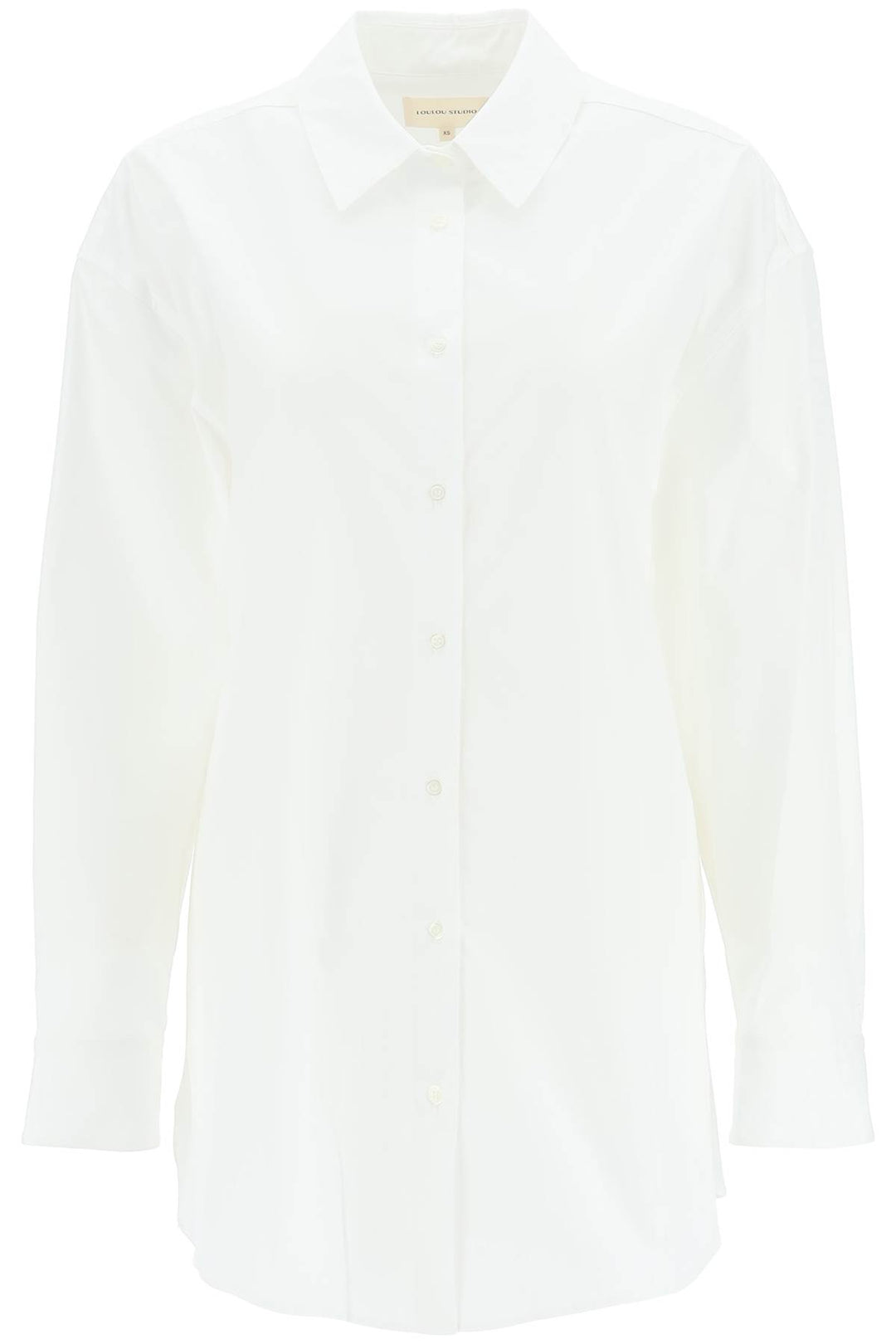 Espanto Oversized Cotton Shirt - Loulou Studio - Women