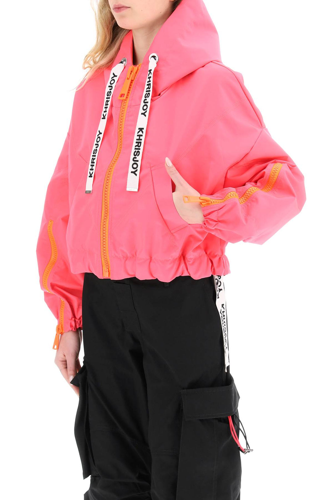 Khris Crop Windbreaker Jacket - Khrisjoy - Women