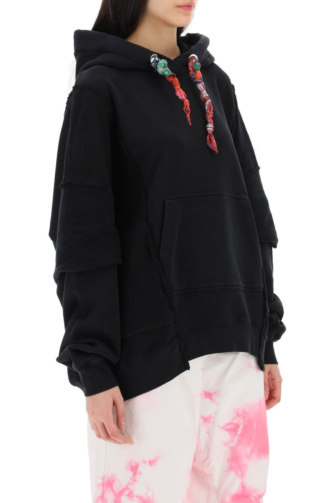 Oversized Hooded Sweatshirt - Khrisjoy - Women