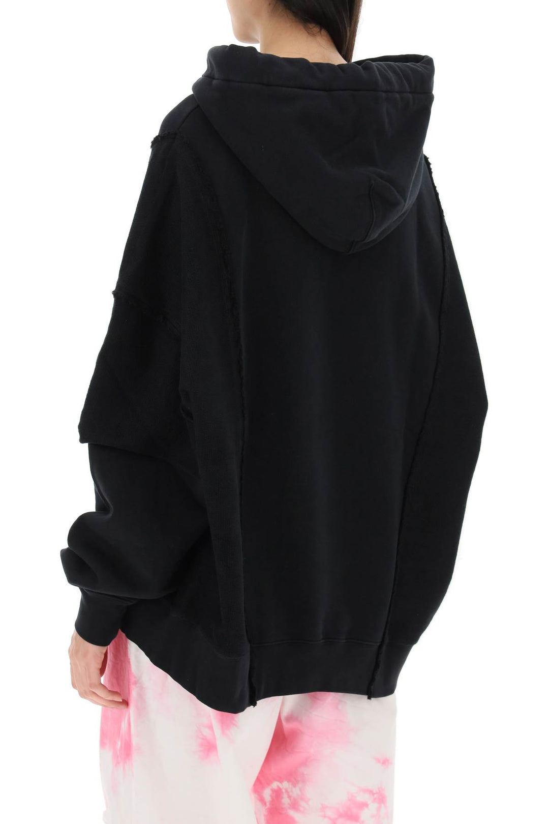 Oversized Hooded Sweatshirt - Khrisjoy - Women