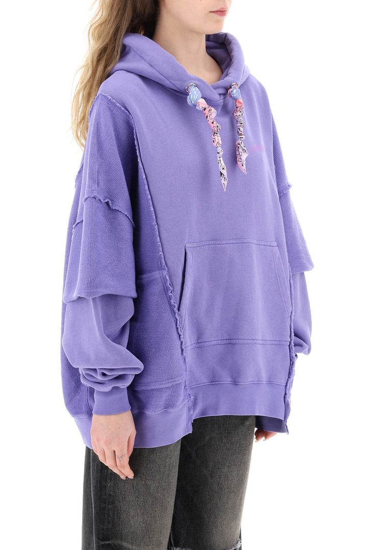 Oversized Hooded Sweatshirt - Khrisjoy - Women