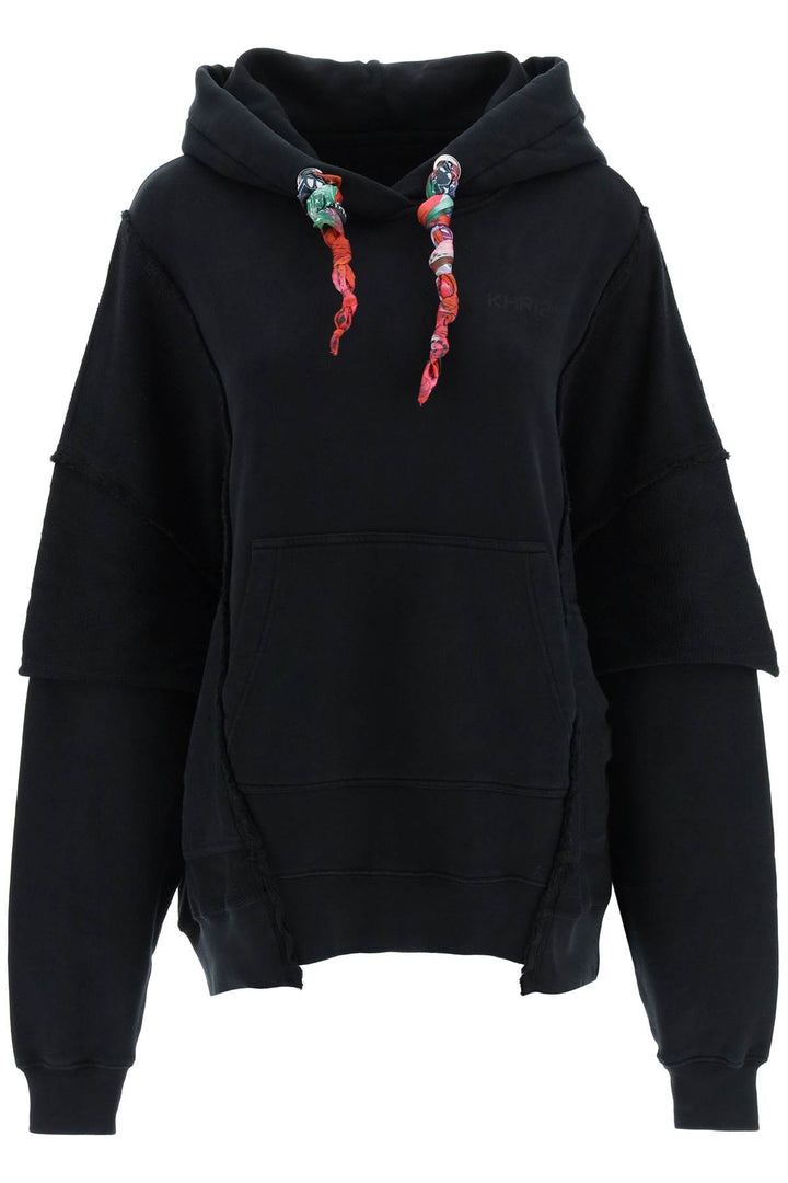 Oversized Hooded Sweatshirt - Khrisjoy - Women