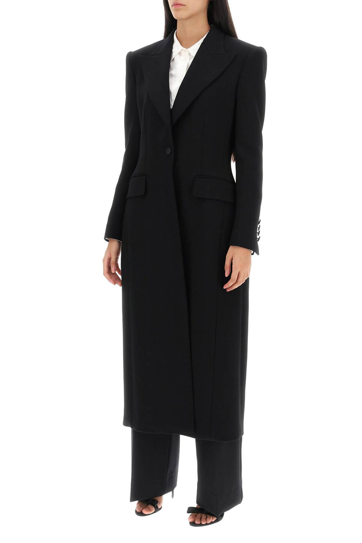 Wool Cady Shaped Coat - Dolce & Gabbana - Women