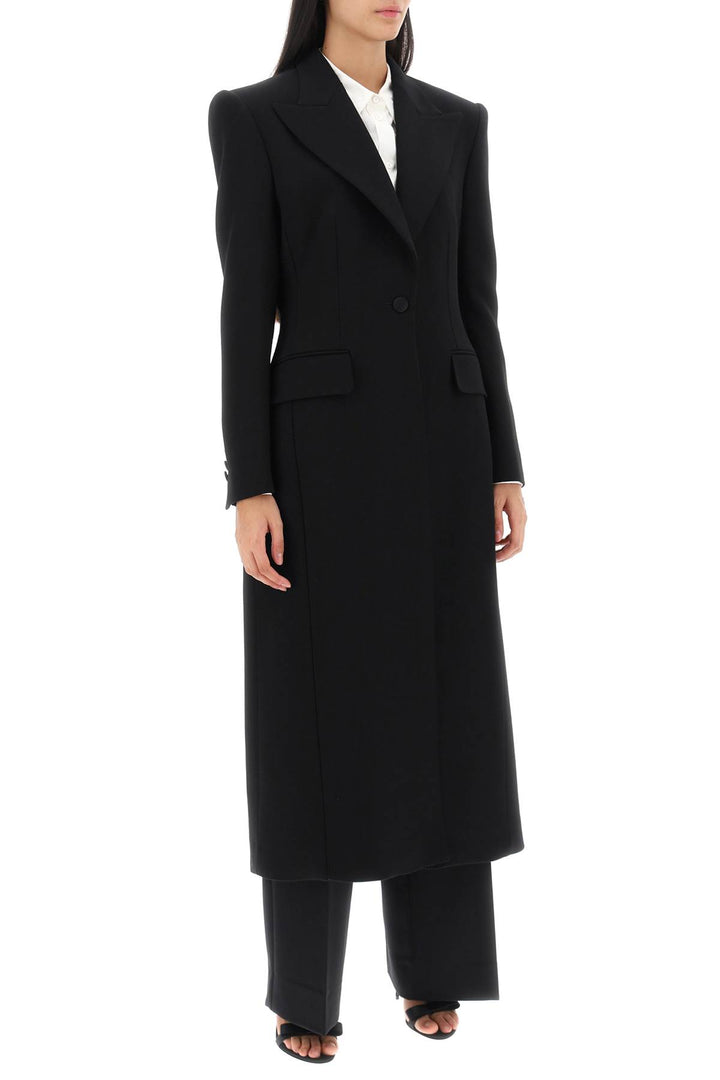 Wool Cady Shaped Coat - Dolce & Gabbana - Women