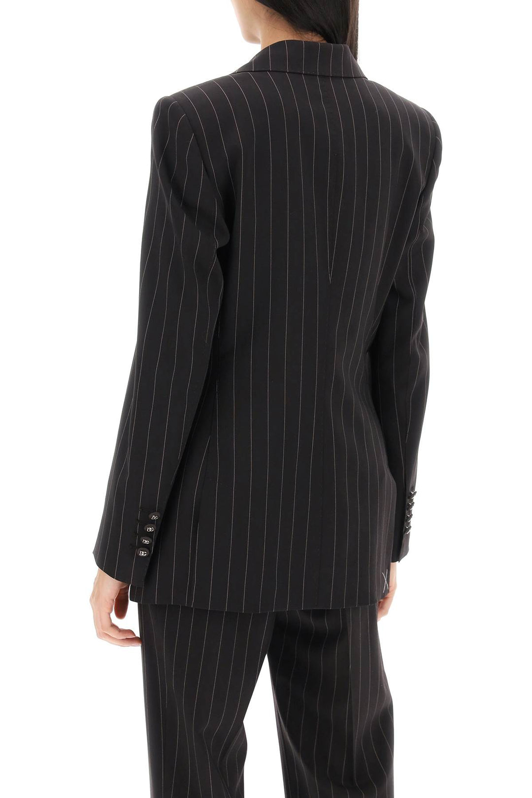 Turlington Pinstriped Jacket - Dolce & Gabbana - Women