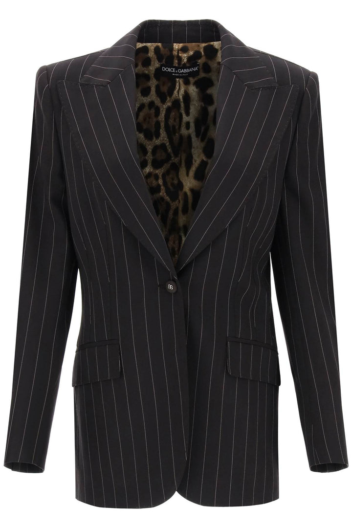 Turlington Pinstriped Jacket - Dolce & Gabbana - Women