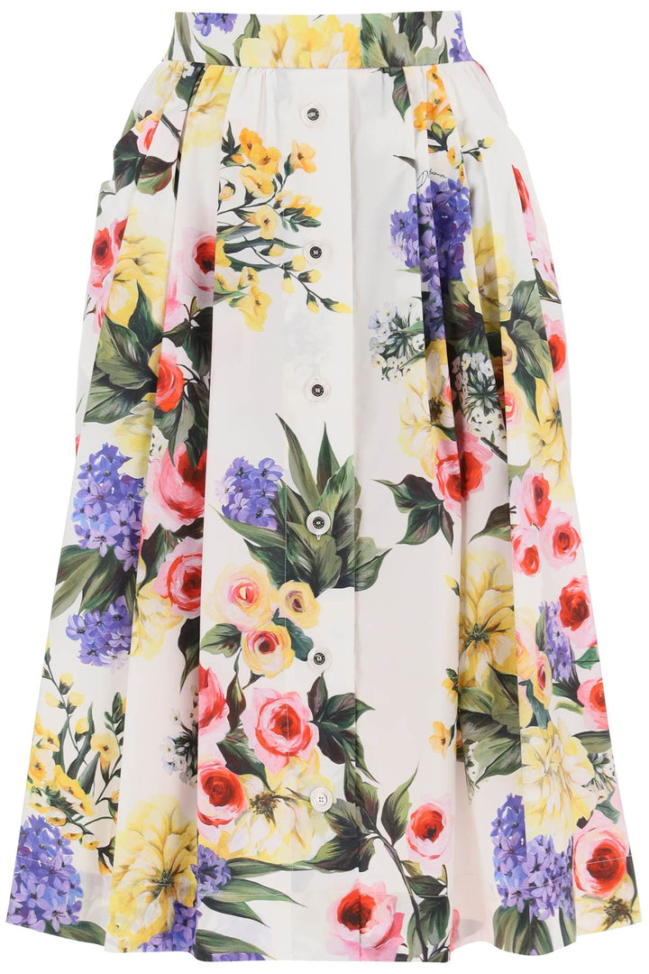 Rose Garden Circular Skirt - Dolce & Gabbana - Women