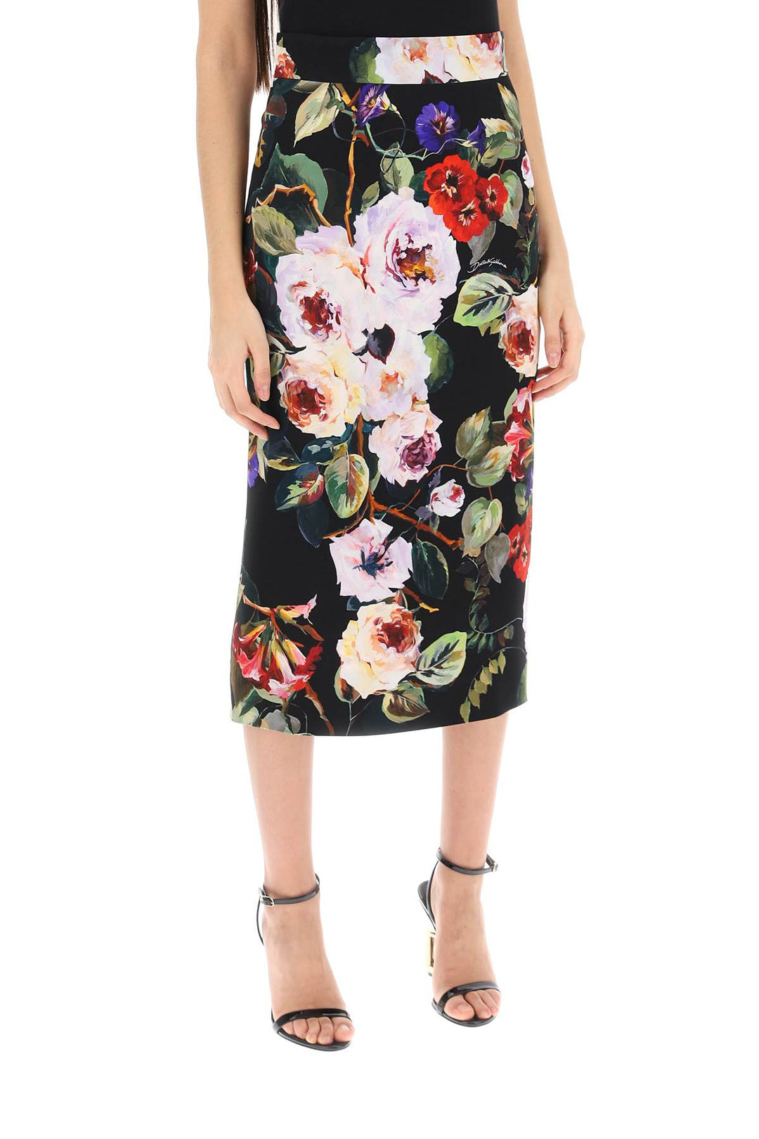 Rose Garden Pencil Skirt - Dolce & Gabbana - Women