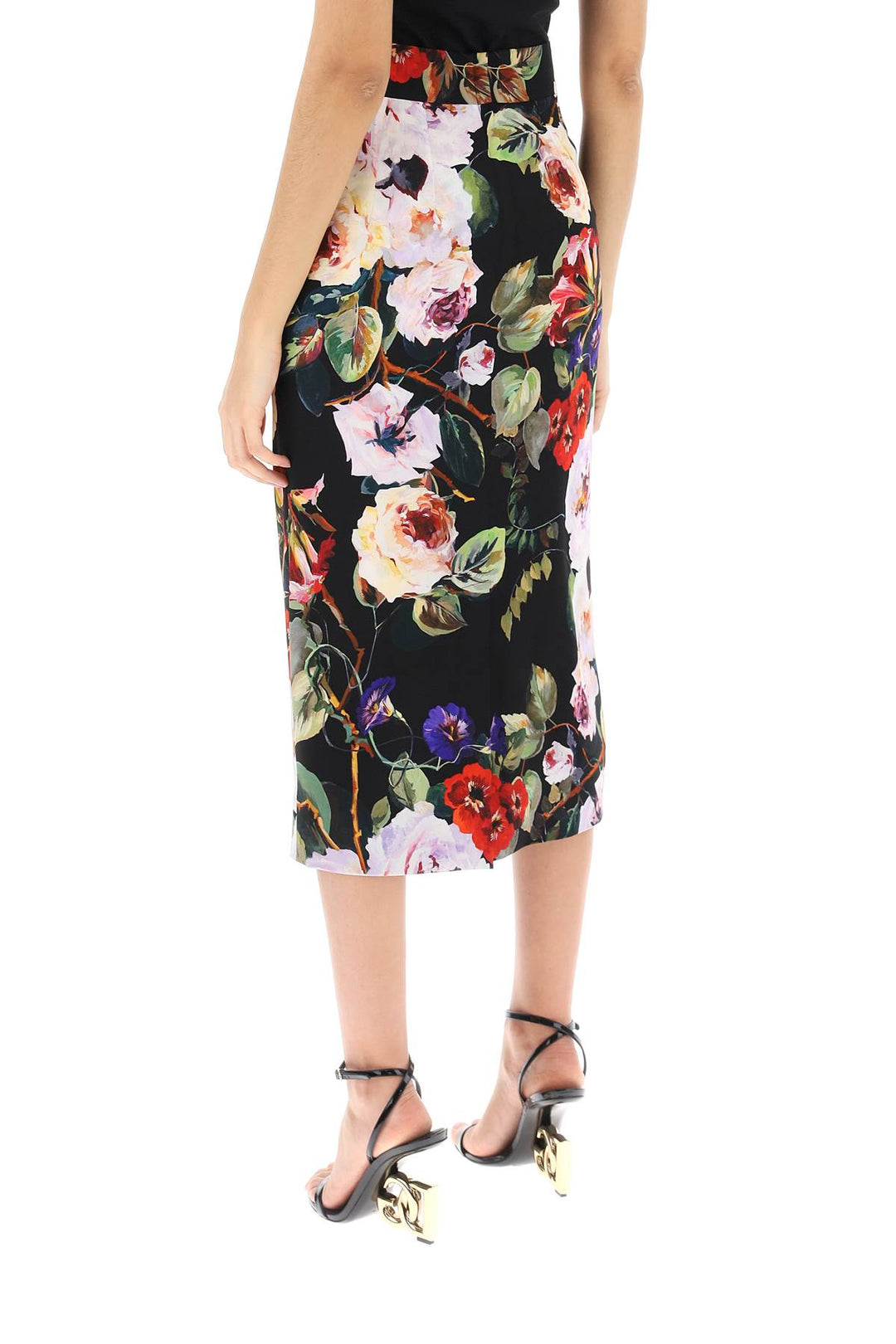 Rose Garden Pencil Skirt - Dolce & Gabbana - Women