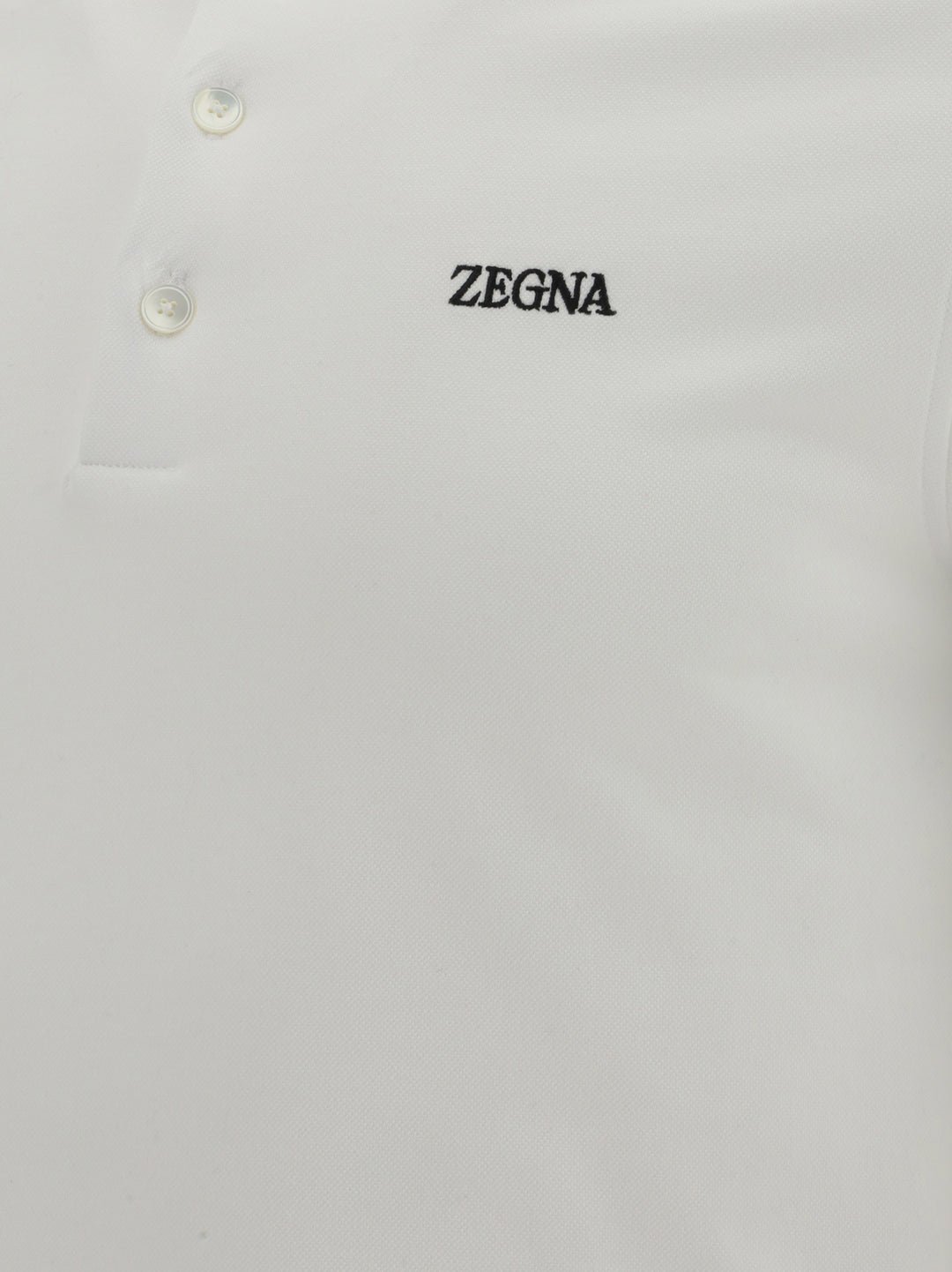 Cotton polo shirt with logo