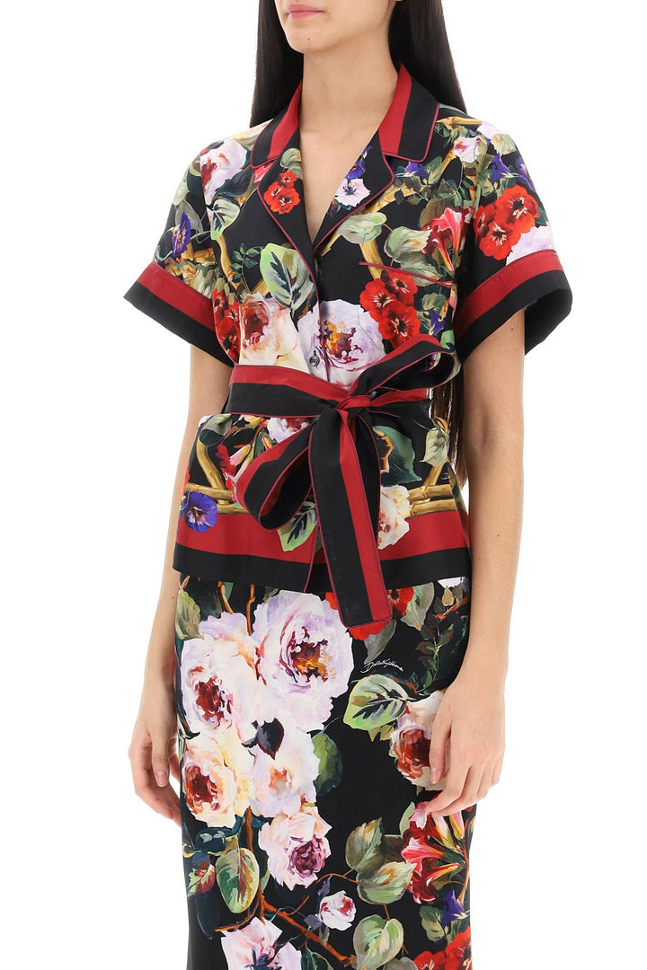 Rose Garden Pajama Shirt - Dolce & Gabbana - Women